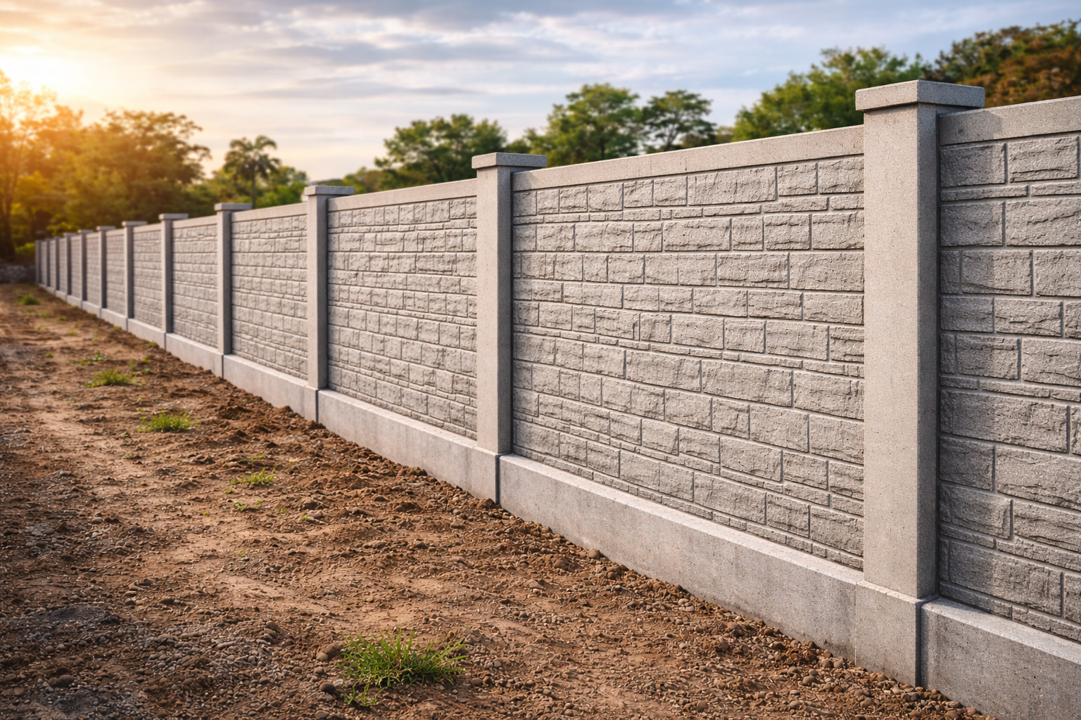 Precast Compound Wall